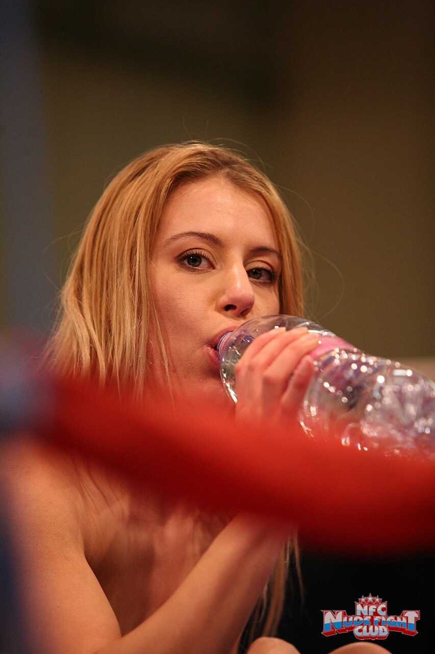 Blonde Fighters With Tiny Tits Get Wet And Naked In The Ring Brandy Smile and Nikky Thorne - Brandy Smile, Nikky Thorne