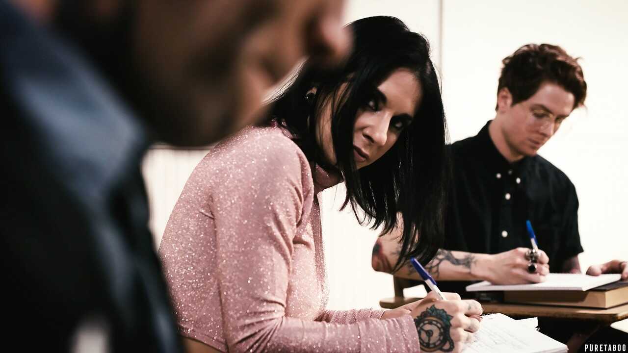 Tattooed Temptress Joanna Angel Runs Away from School with Kenzie Reeves and Gets Fucked in the Ass by a Stranger - Joanna...