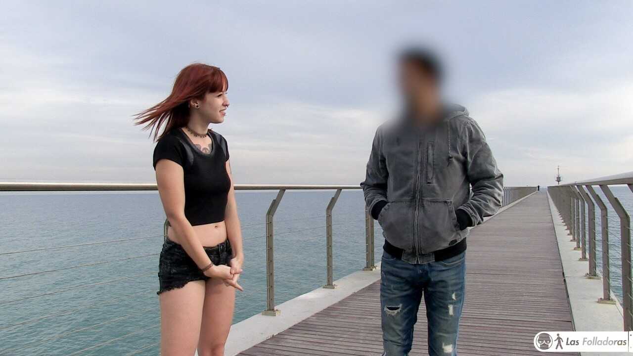 Swallow Fest: Red-Headed Spaniard Lilyan Red Sucks Two Stranger Cocks and Gets Cum Swallowed in the End - Lilyan Red, Max ...