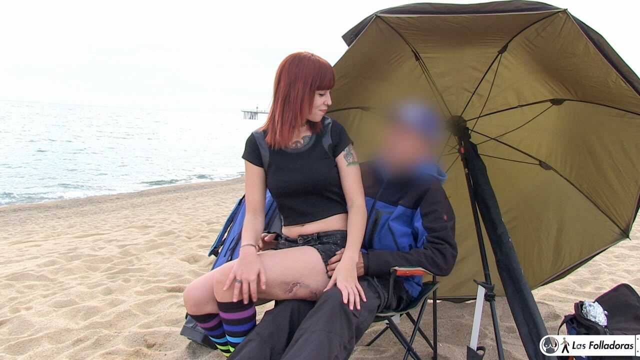 Swallow Fest: Red-Headed Spaniard Lilyan Red Sucks Two Stranger Cocks and Gets Cum Swallowed in the End - Lilyan Red, Max ...