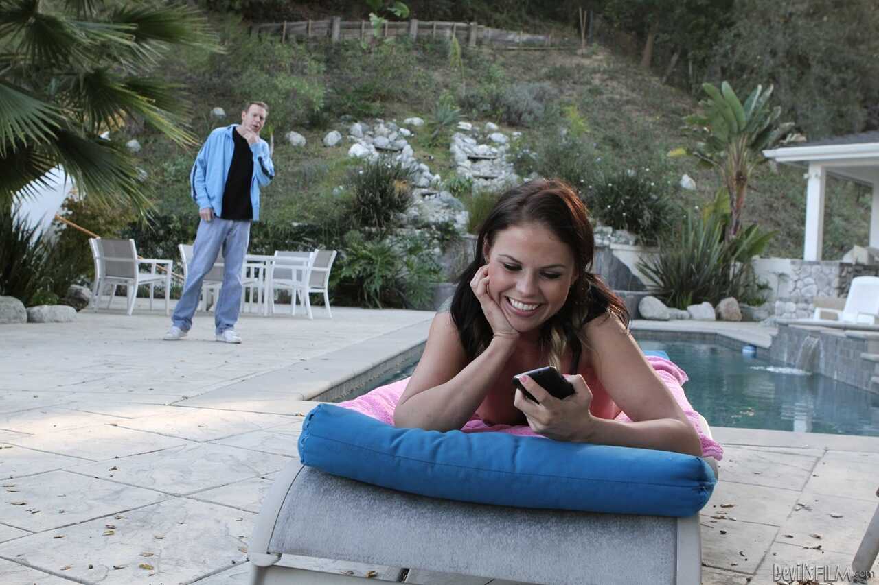 Taylor Russo's Lusty Young Brunette Pussy Gets Hot Teen Cock Filled and Anal Pleasure - Taylor Russo
