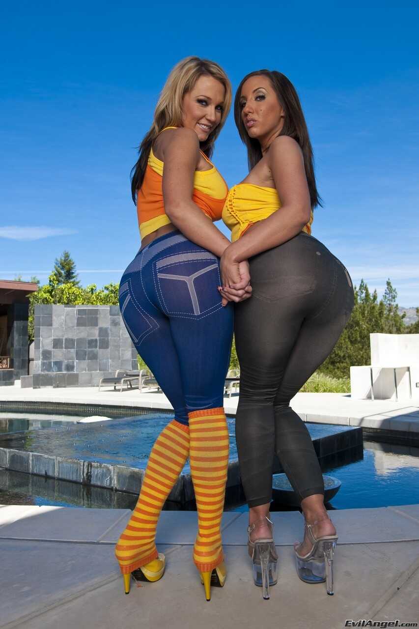 Bubble butt sluts Nikki Sexx and Kelly Divine get dirty at the pool with Ramon Nomar and David Perry A XXX MILF adventure!...