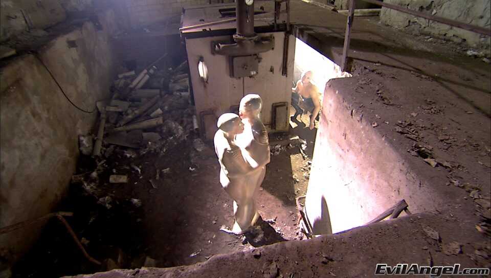 Asian MILFs Adrianna Nicole and Katsuni get tied up and abused in an abandoned building by their horny dominant mistresses...