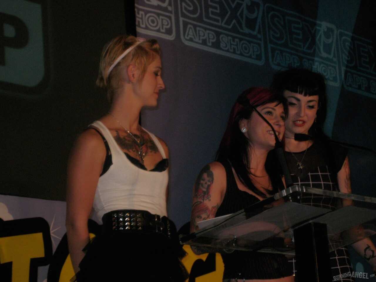 Muslim Fetish Sluts of Dana Dearmond, Draven Star and Joanna Angel Gather at Kinky Sex Convention for Wicked Fun - Dana De...