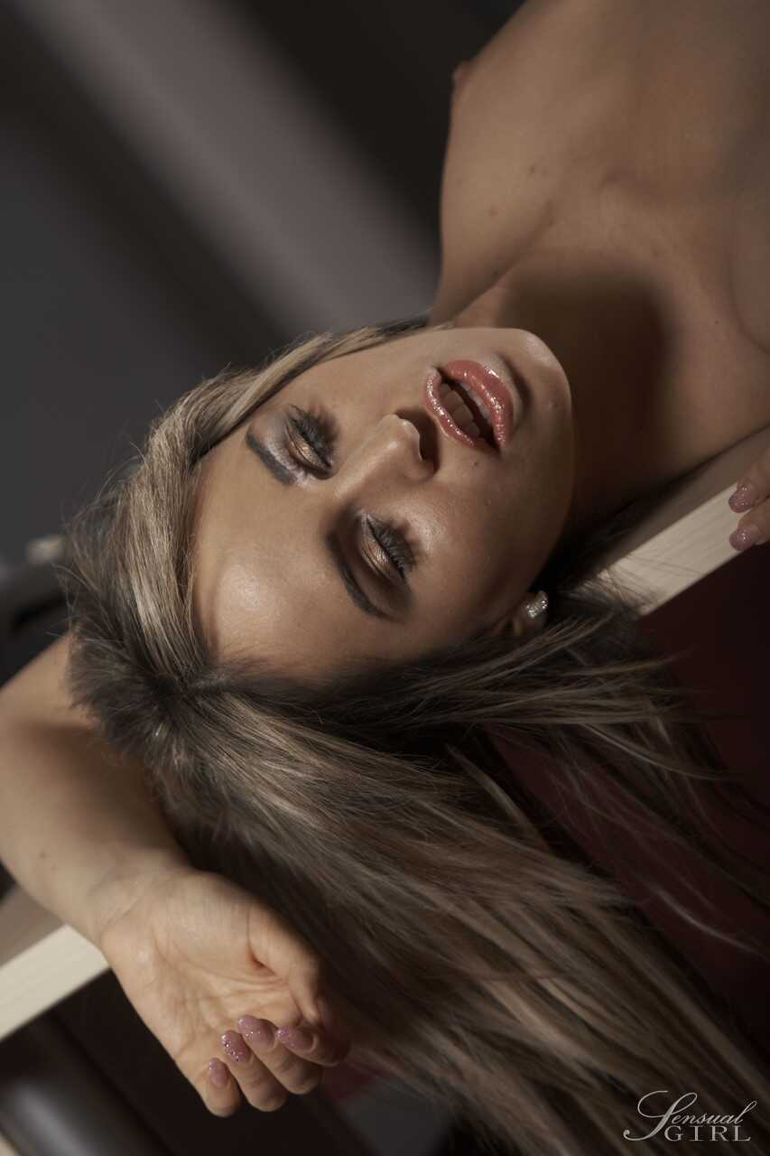 Aleska Diamond's Hungarian Glamour Strip: Stockings, Thighs, & Naughty Whispers - Aleska Diamond