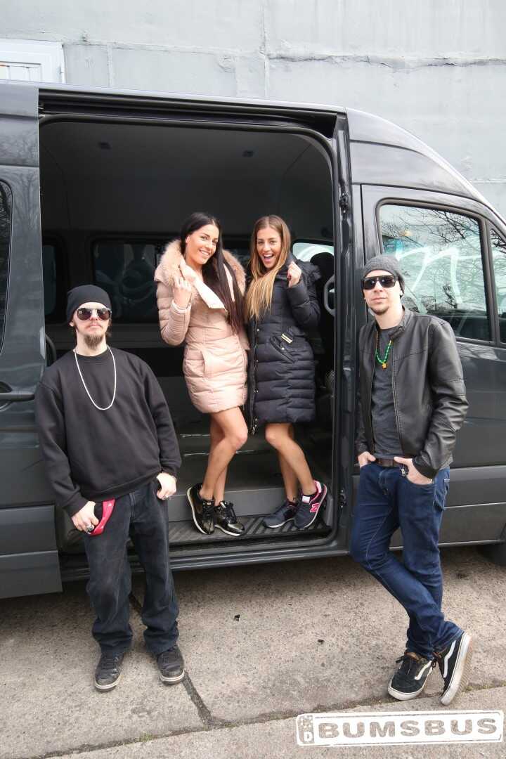 'Silvia Dellai and Eveline Dellai get double penetrated in a van with Conny Dachs' - Conny Dachs, Eveline Dellai...