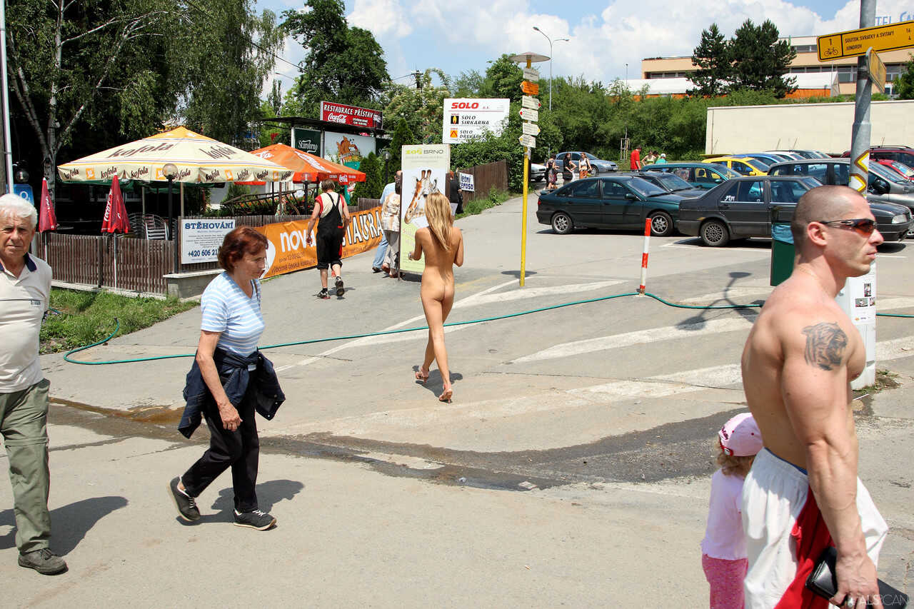 Exhibitionist Czech Teen Billy Raise Gets Naughty in Public with her Tiny Tits and Round Ass - Billy Raise
