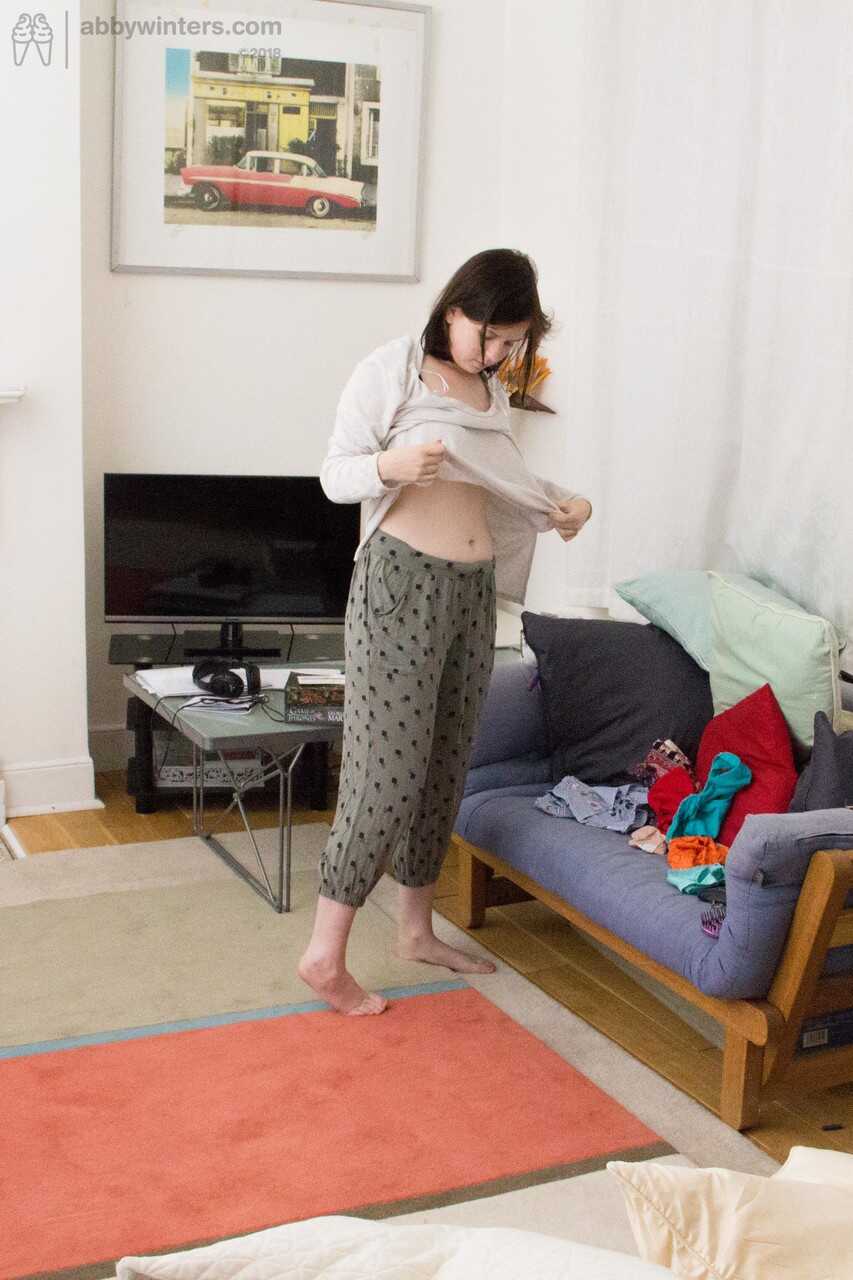 Cute Kate G's Hairy Amateur Porn in PJs - Kate G