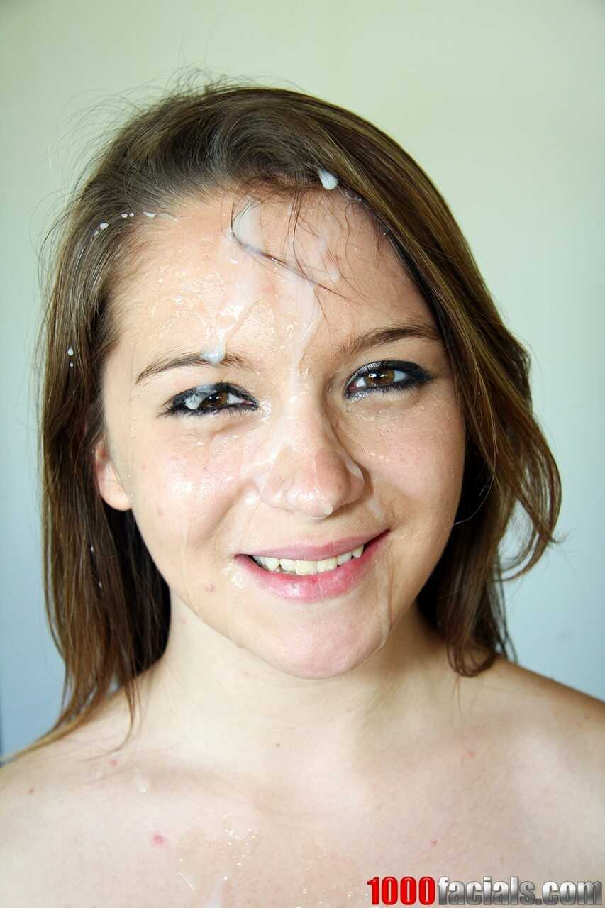 Breaking the Stallion: White Girl with Pierced Nipples Gets Facialized by Spencer's Stallion - Spencer Sage