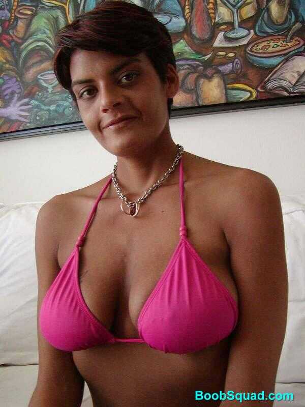 Busty Latina Thalia's Rough and Protected Short-Haired Adventure on the Beach with a Large Dildo - 