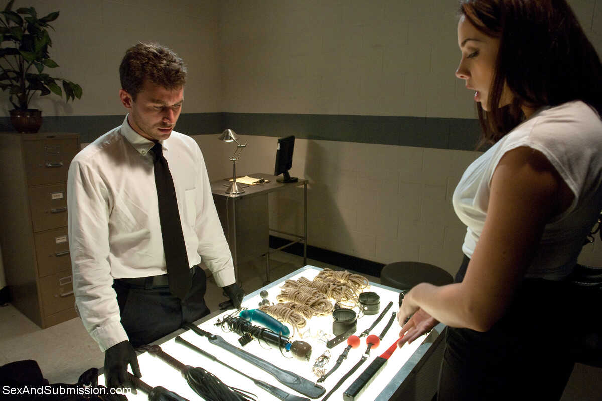'Unveiling Chanel's Bound Bondage Gear Exposed Upskirt Panties with James Deen' - Chanel Preston, James Deen