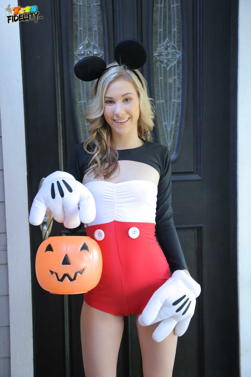 Tiny Teen Tysen Rich's Skinny Blonde Ass is a Treat on Halloween with Ryan Madison - Ryan Madison, Tysen Rich