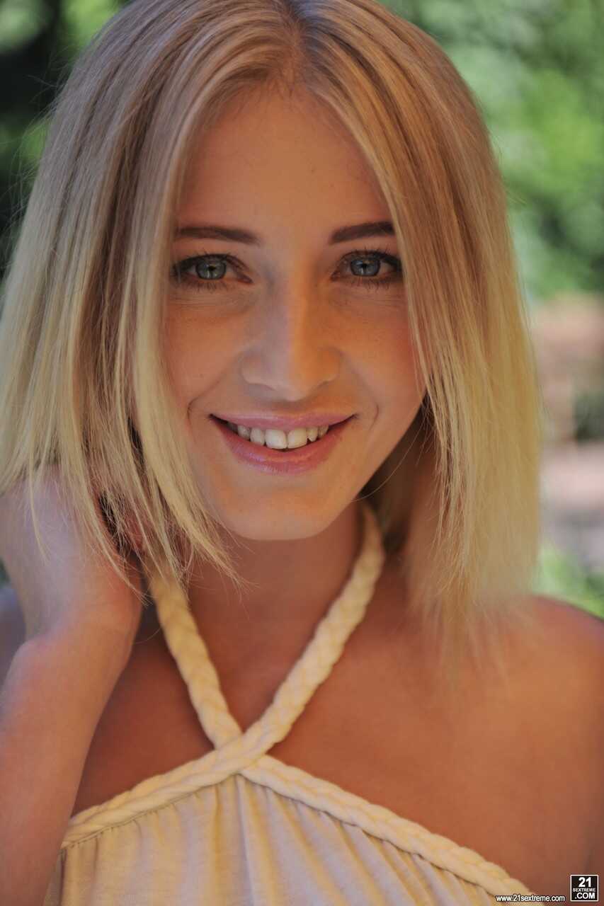 Backdoor Tease with Blonde Beauty Aria Logan and Older Gentleman Albert - Albert, Aria Logan