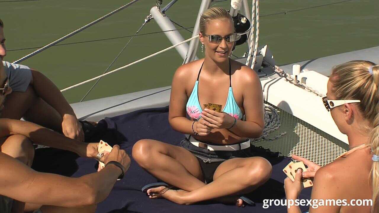 Tied Up, Taken Aboard: Bikini-Clad Beauties Flavia and Misty Mild's Nautical Threesome - Flavia, Misty Mild