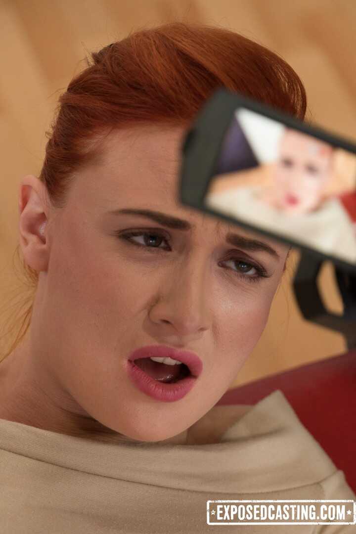 Eva Berger's Red Hair Gets Her Off With David Perry's Cock - David Perry, Eva Berger