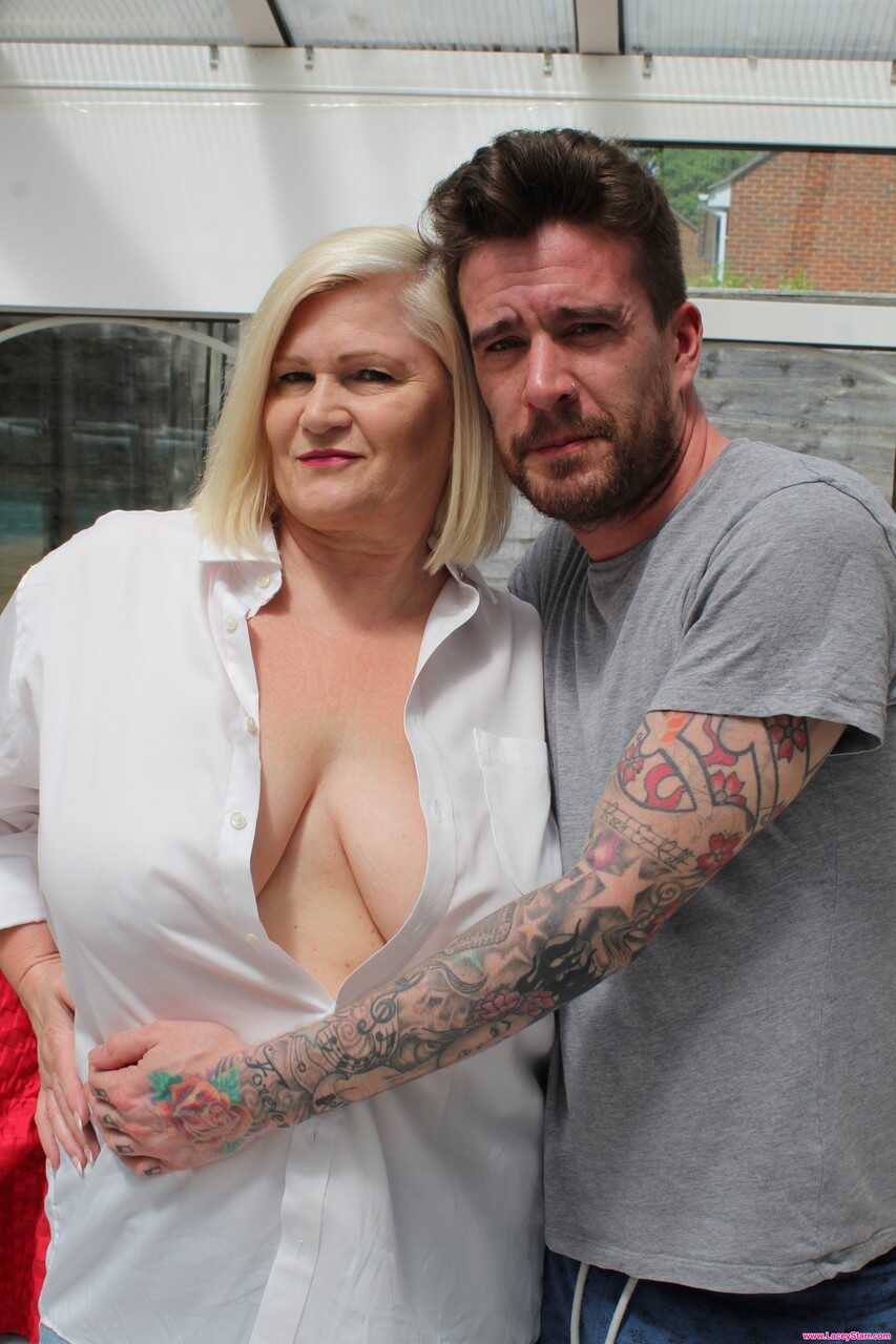 British Granny Lacey Starr's Cum-Crazed Pussy Gets Ravaged by a Monster Dick - Lacey Starr