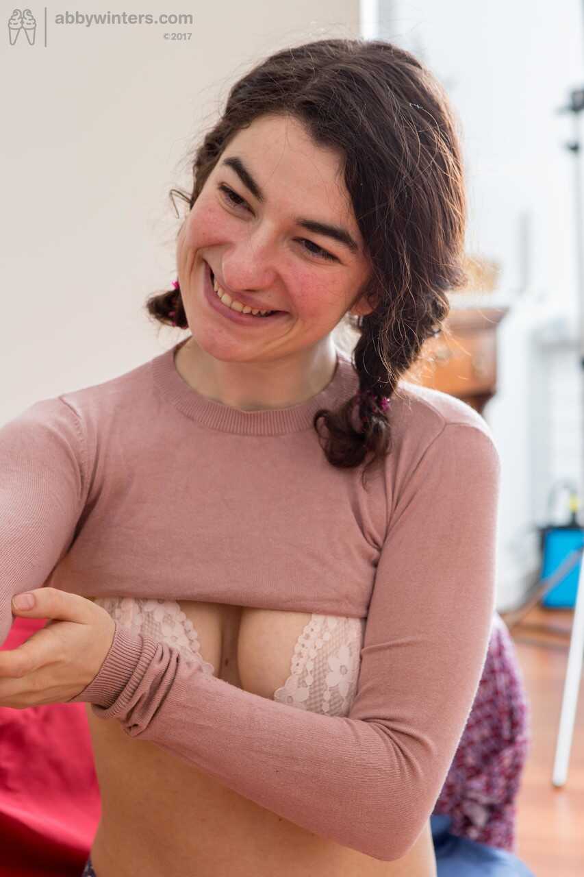 Cute Hairy Livia V and Yasmeena Tribbing with their Fuzzy Nerdy Pussies! - Livia V, Yasmeena