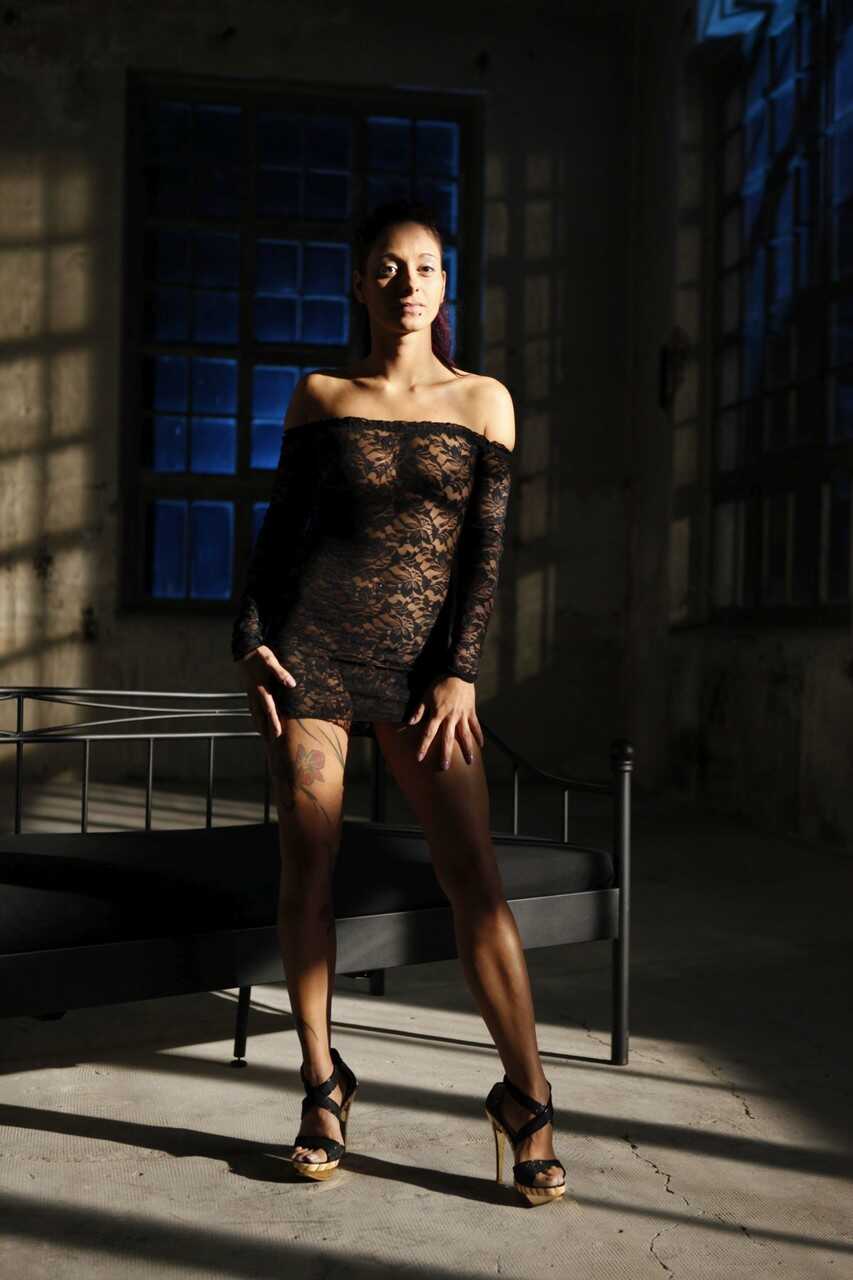 Lusty German Sheer Dressed Nicky Sweetheart Gets Double Teamed and Cums on Clothing! - NICKY SWEETHEART
