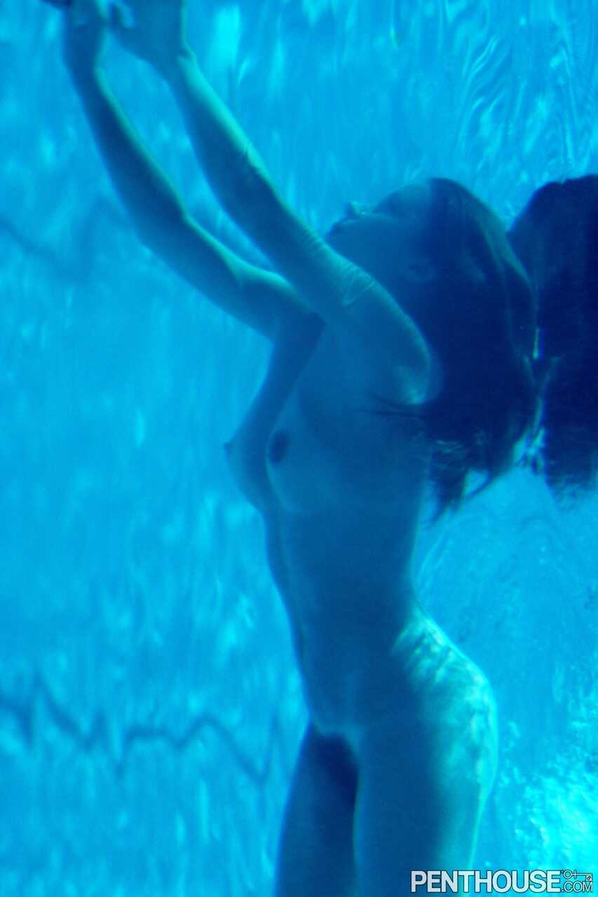 Corinne Alphen's Wet and Wild Summer in Tiny Bikini and White Lingerie - Corinne Alphen