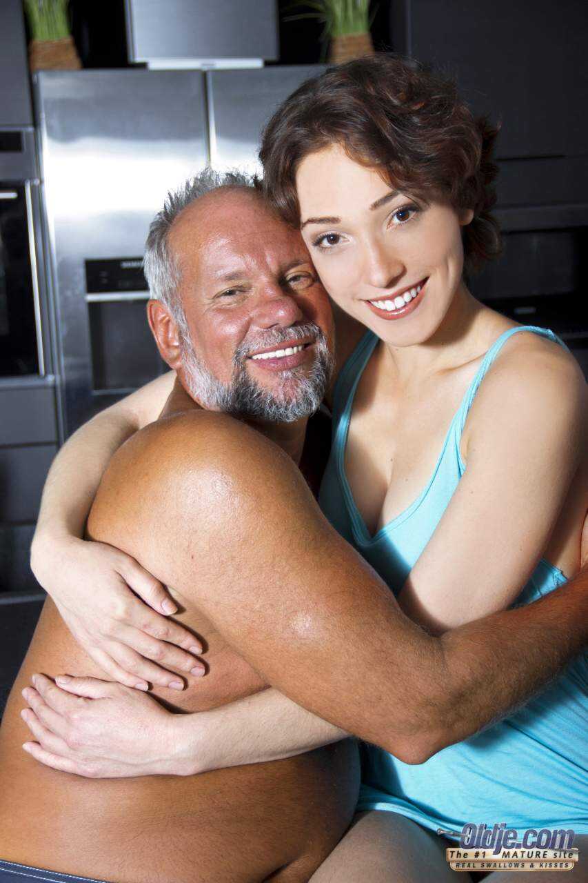 Teen barmaid Attilah fucks her hairy pussy doggystyle for old man Lily LaBeau's perfect natural tits. - Attilah, Lily...