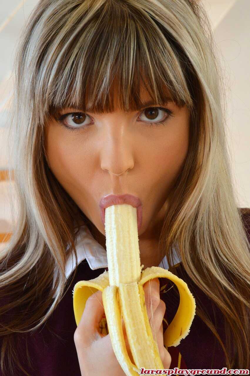 Gina H's Banana Frenzy: A Big Cock Dream Come True! 