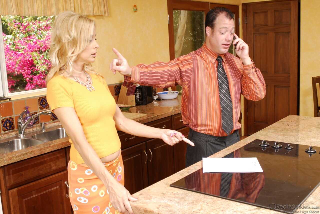 Skinny Mature Payton Leigh Blows and Fucks in the Kitchen for Jenner's Hardcore Pleasure - Jenner, Payton Leigh