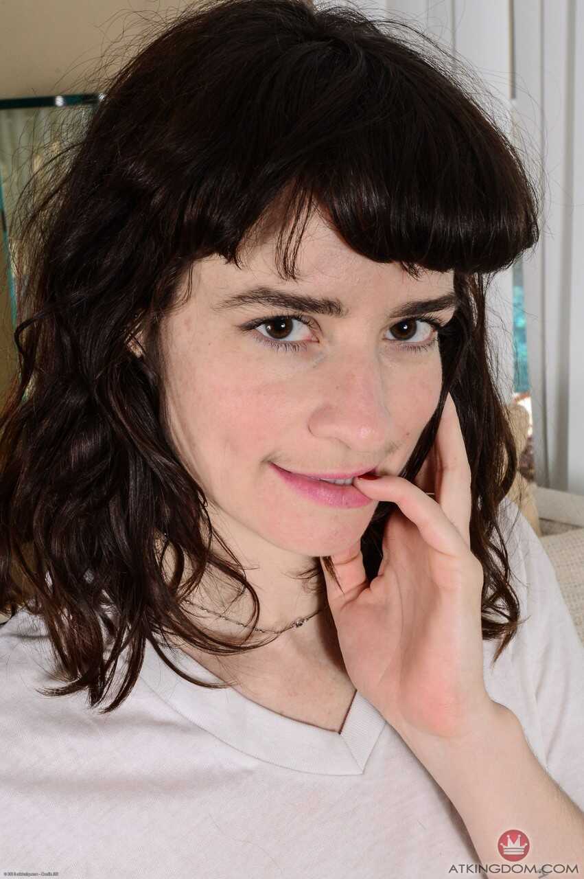 Ugly Brunette Jane Vervain Gets Dirty with her Furry Bush and Hairy Asshole - Jane Vervain