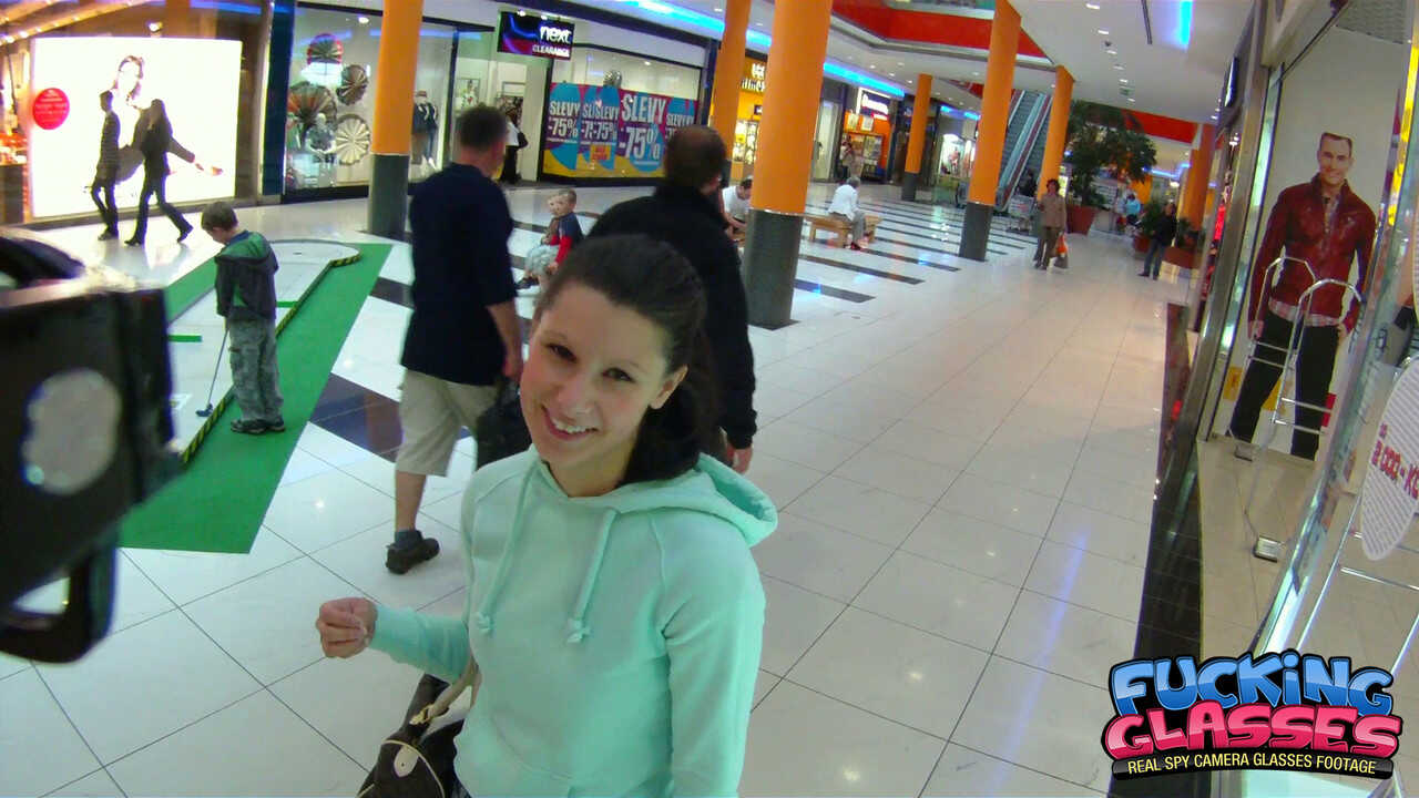 Mazy Teen gets caught by the school janitor while riding a stranger's cock in the boys' locker room showers! - A...