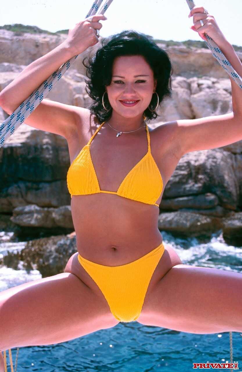 Soffie's Yacht Sex: The Czech Brunette Strips Down for Intense Pleasure on the High Seas - Soffie Gently
