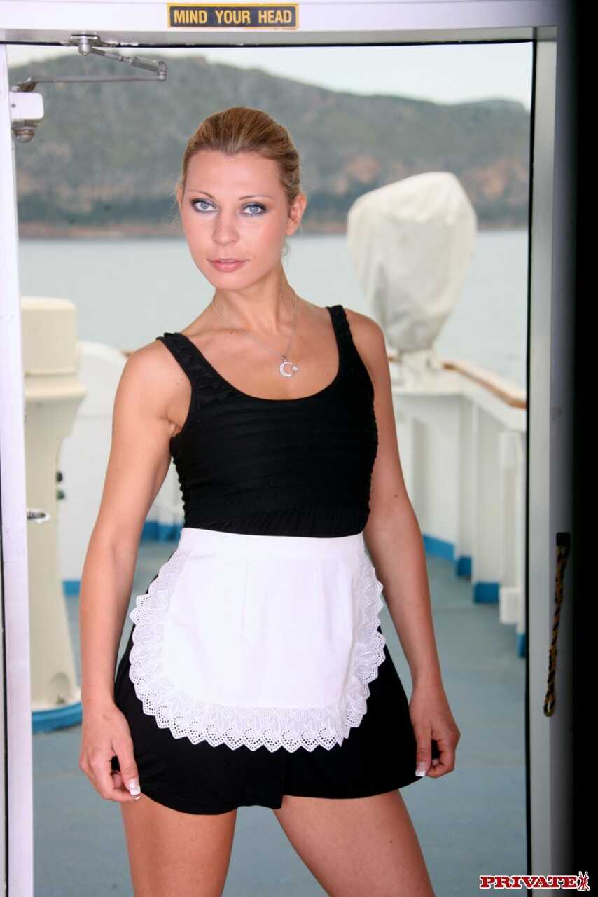 Sexy Czech MILF Kristi Lust Gets Double Boned in a Yacht Threesome with Two Big Black Cocks - Kristi Lust