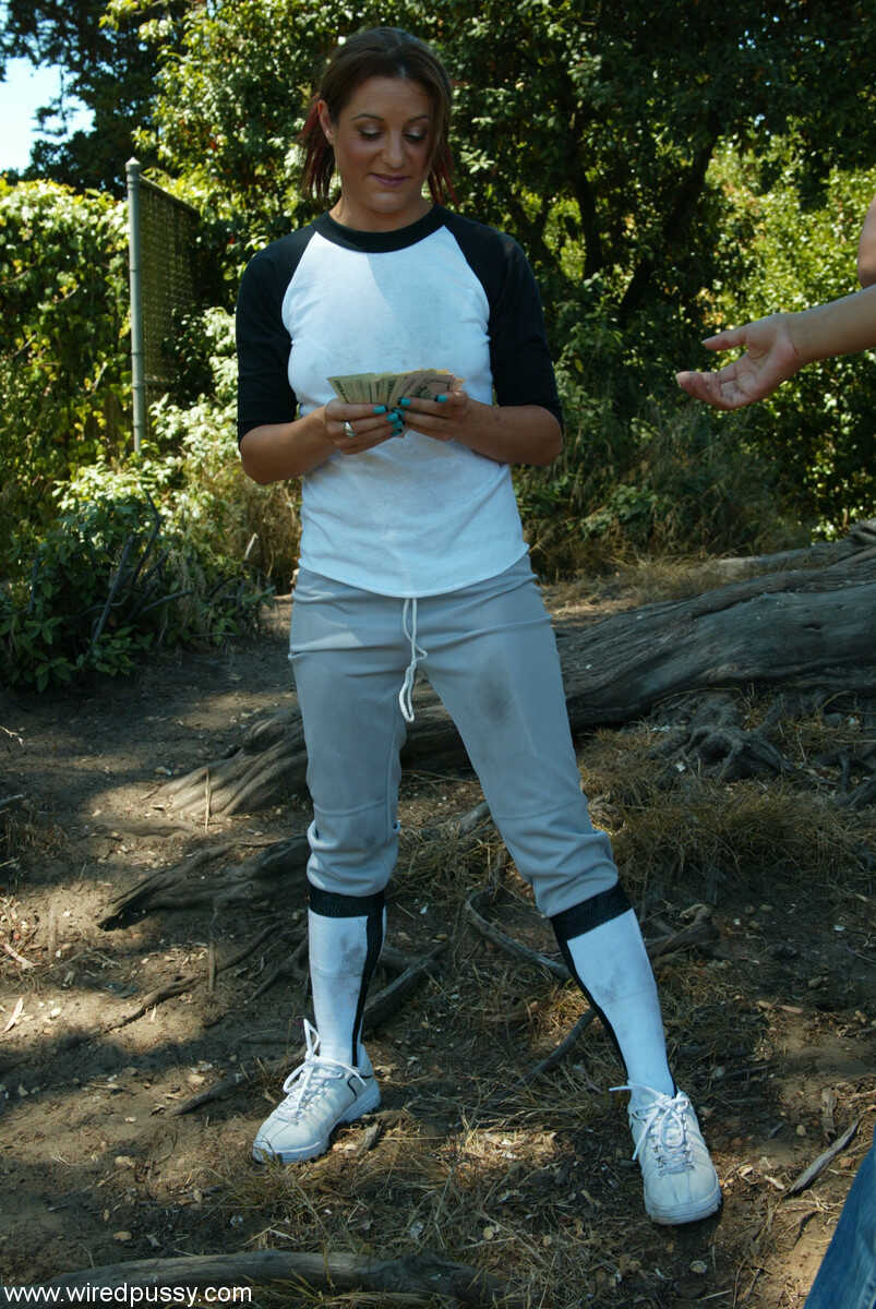 Cute softball player Ariana Jollee gets bound and shocked by three lezdoms   Shocking Softball Surrender: Ariana's El...