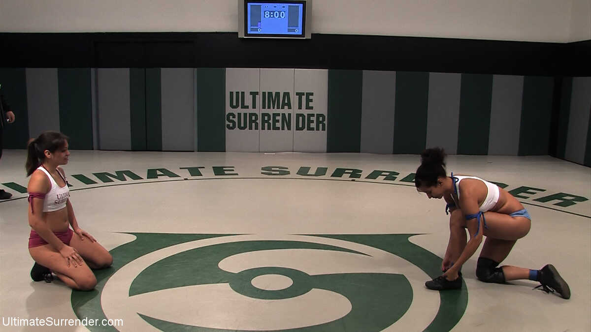 Ultimate Surrender Isis Love, Thea Marie's Curvy Petite Latina MILF Wrestles Against a Petite Brunette MILF - Isis Lo...