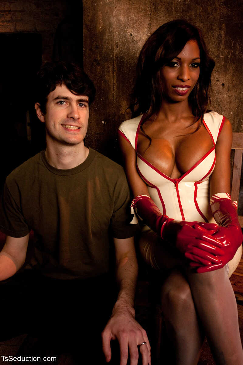 TS Seduction: Chris Ockham Ties Up Natassia Dreams for a Black Shemale Domination - Chris Ockham, Natassia Dreams