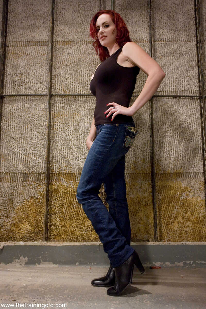 Ginger with big tits Mz Berlin gets trained by cruel lezdom Isis Love - Daphne Rosen, Isis Love, Mz Berlin