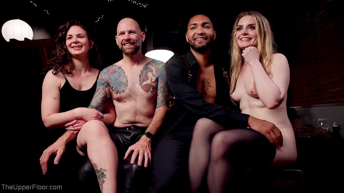 The Upper Floor Slide Show: Aiden Starr's Anal Assault with Donny Sins, Joseline Kelly, and Kira Noir - Aiden Starr, ...