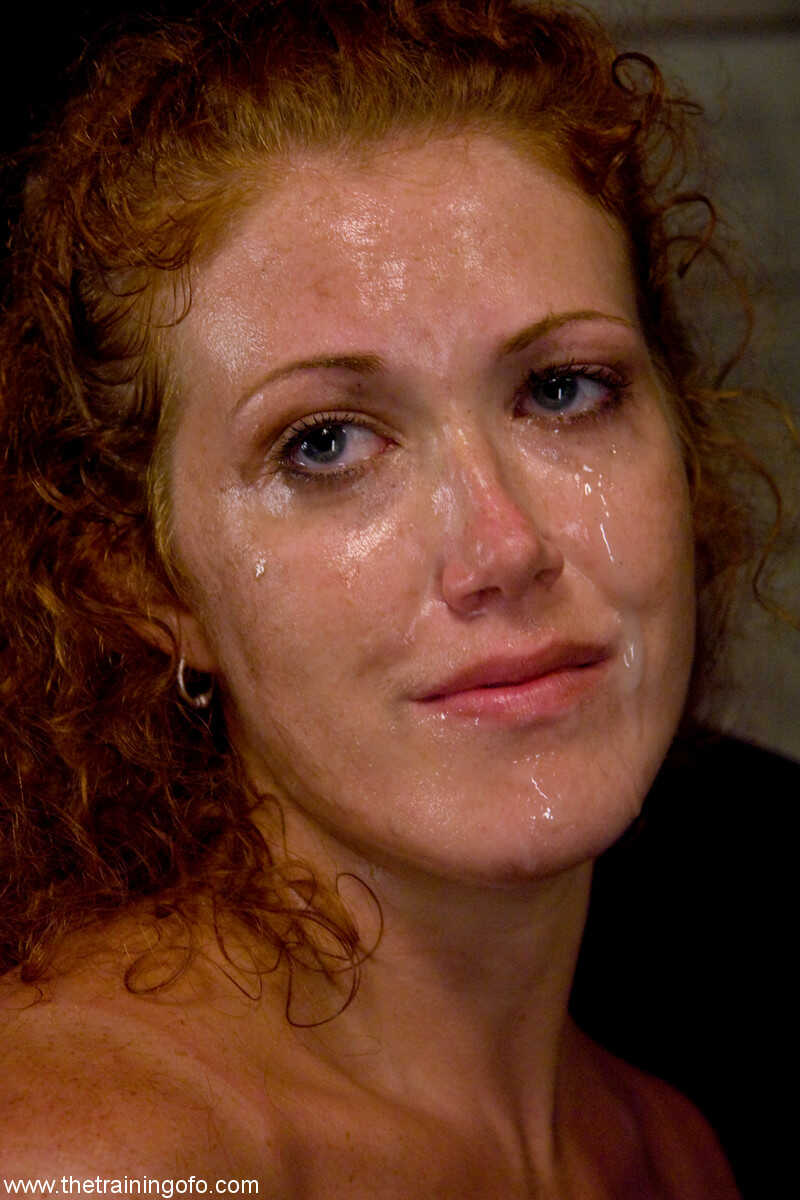 Rope-Bound Sabrina Fox Gives a Curly Redhead Facial to Lobo in this MILF Humiliation Fetish - Lobo, Sabrina Fox