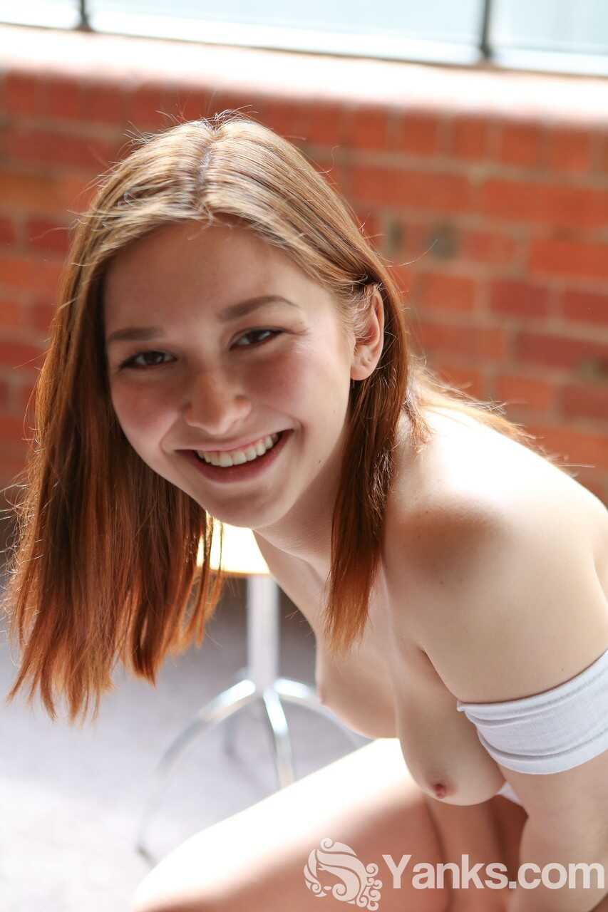 Lulu Reynolds' Tiny Tits and Red Thongs: A Sexy Redhead's Debut - Lulu Reynolds