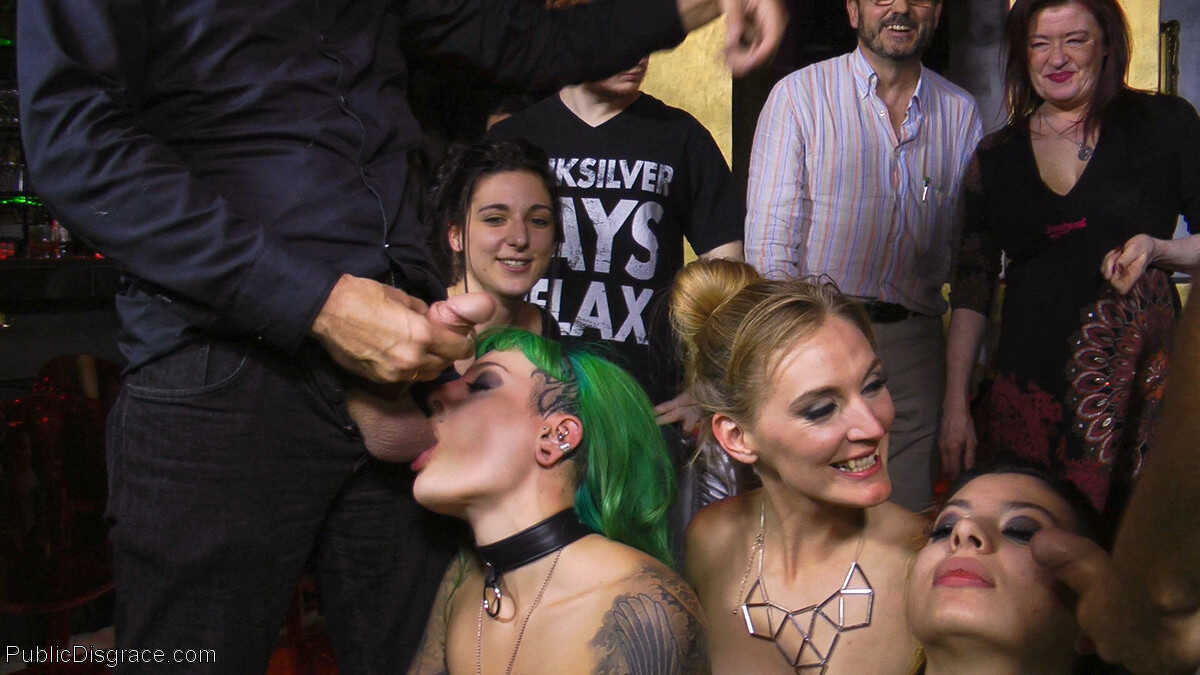 Public Embarrassment with Lola and Friends Lola, Mona Wales, Satrina, Steve Holmes, Xavi Tralla - Lola, Mona Wales, Satrin...