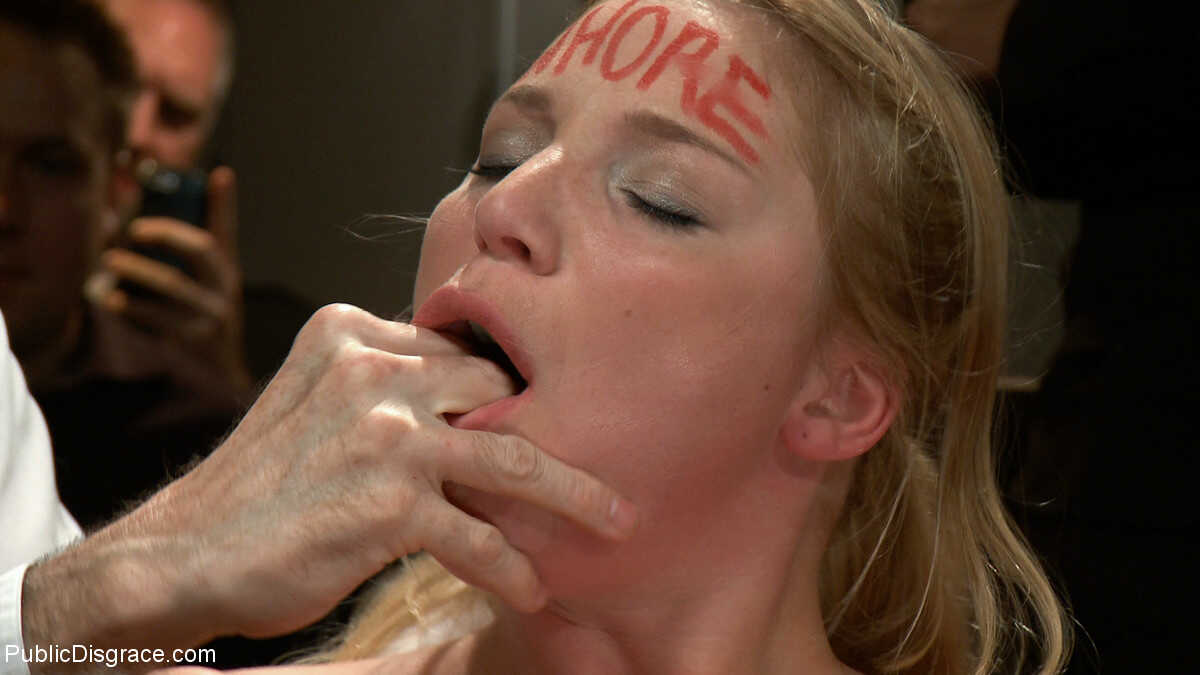 Aurora Snow Gets Double Penetrated by James Deen in Public while Using a Big Dildo on Her - Aurora Snow, James Deen