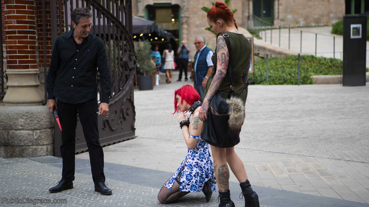 Darko's Public Disgrace: Margout, Max, Silvia, and Susy Take on Steve in a BDSM Showdown - Margout Darko, Max Cortes,...