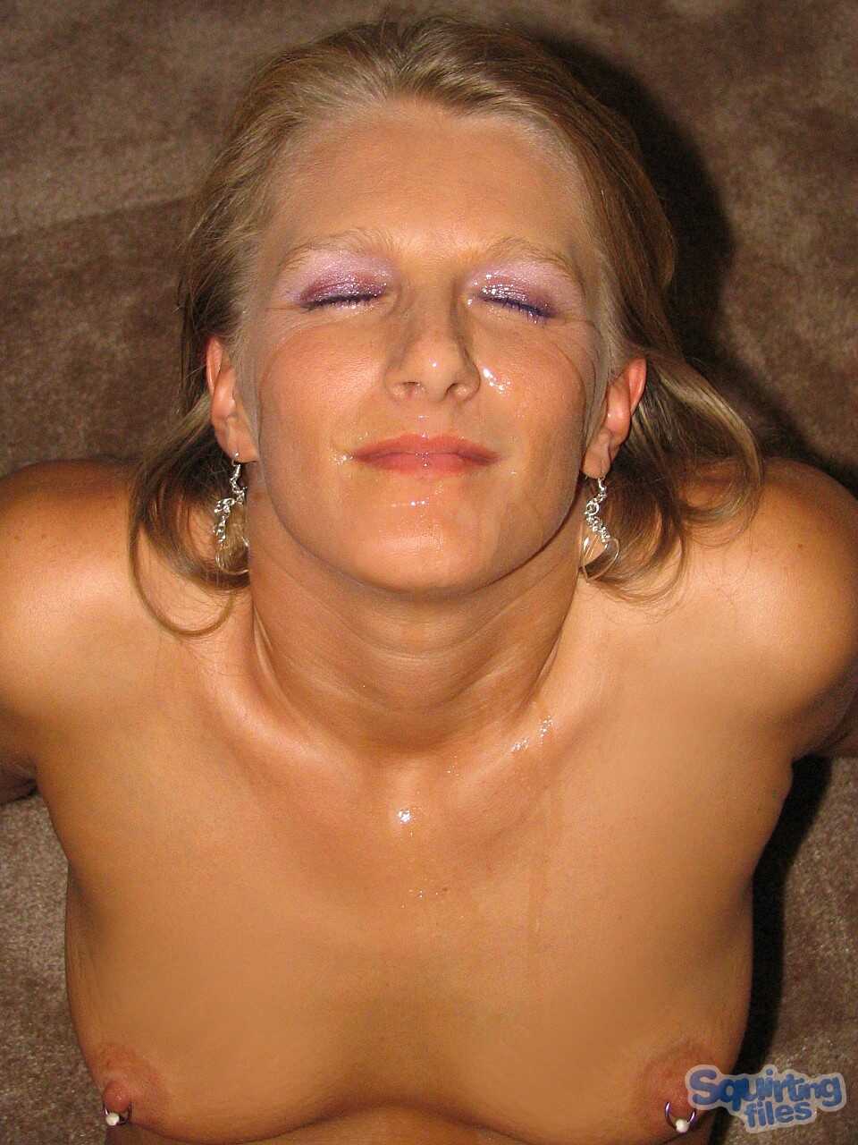 Chubby Blonde MILF Porscha Ride Gets Naked for Cock Worship and Cum Covered Face - Porscha Ride