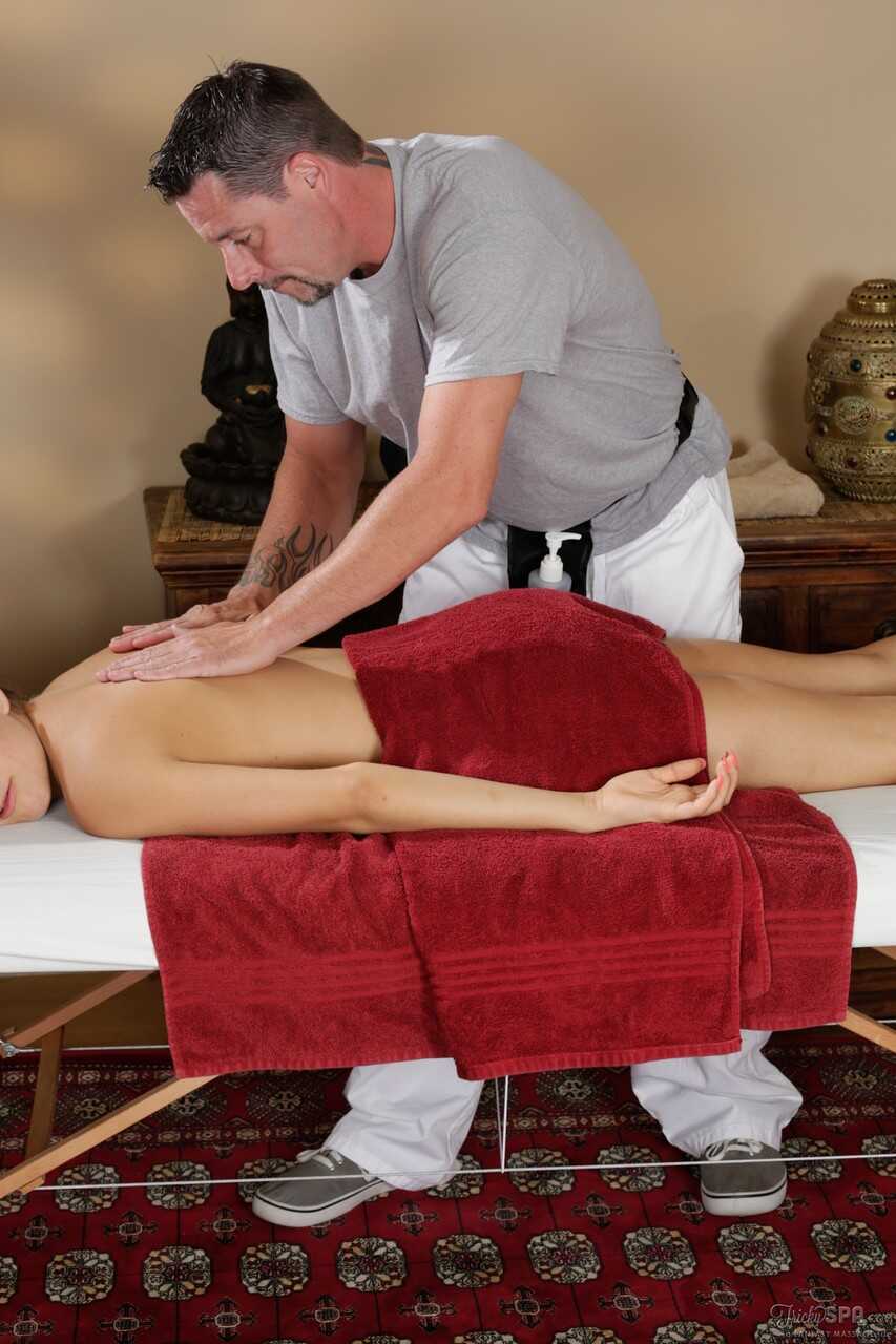 Nikki Knightly Gets Fucked by Jack Vegas During a Sensual Massage Session - Jack Vegas, Nikki Knightly
