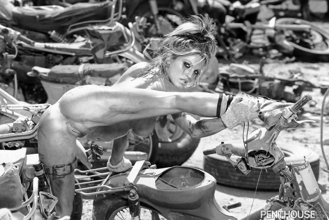 MILF Janine Lindemulder Gets Soaked In Black & White Thriller! - Janine Lindemulder