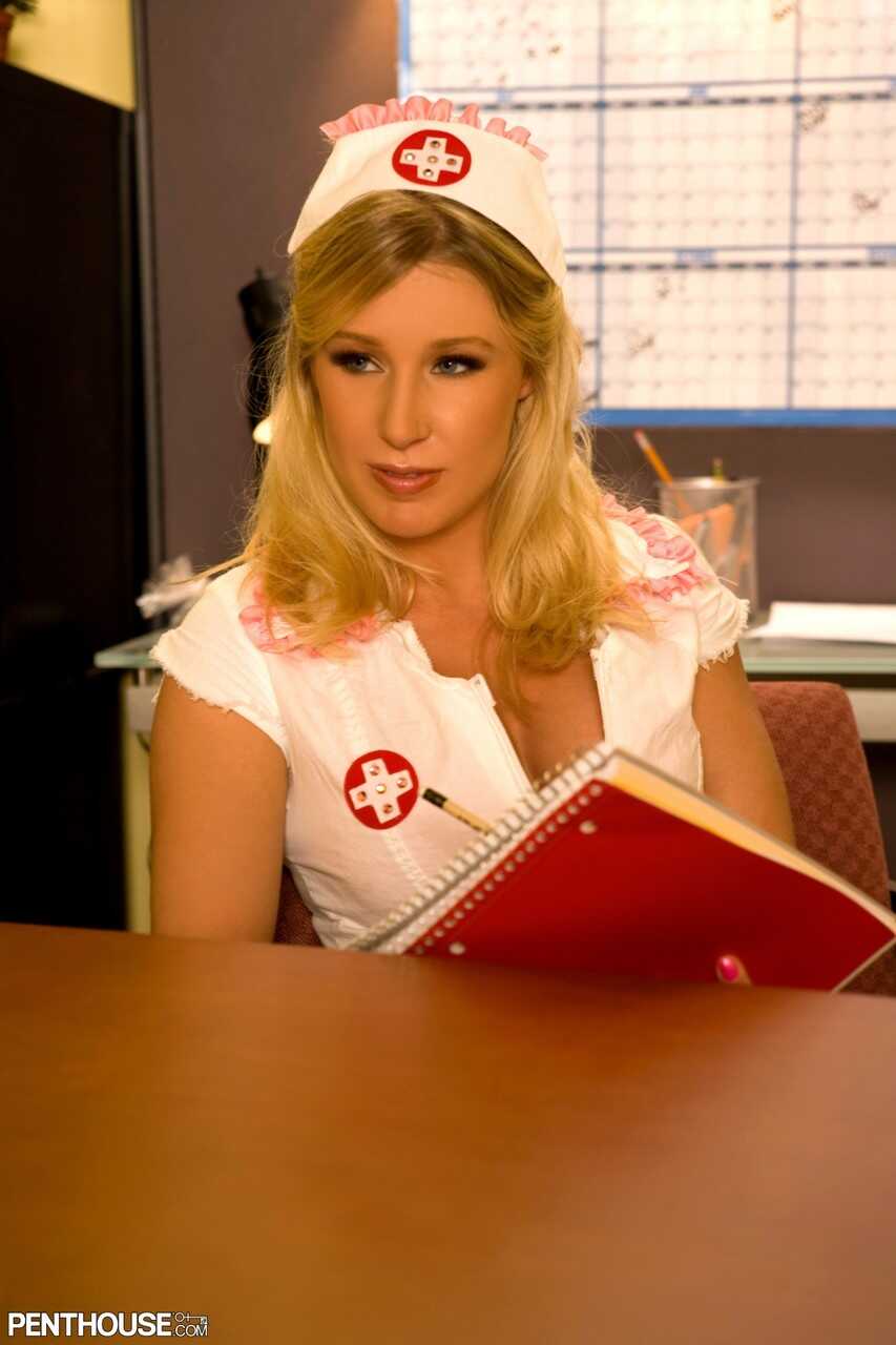 Sexy Nurse Allison Pierce Sucks Dick Before Getting Pounded by Hot Naked Guys with Will Powers - Allison Pierce, Will Powers