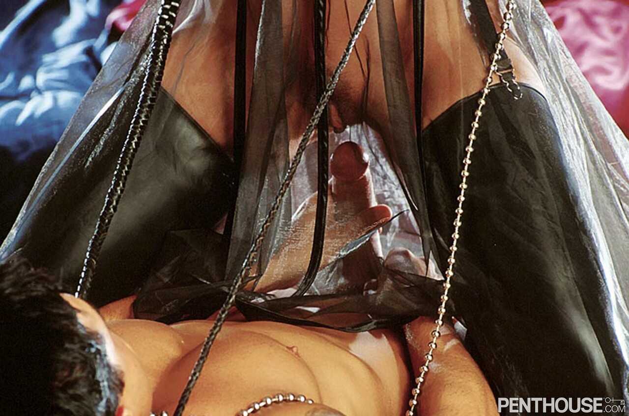 Blonde domme Katya Kean squeezes her clit with her tight corset while getting fucked by a slave - Bobby Vitale, Katya Kean