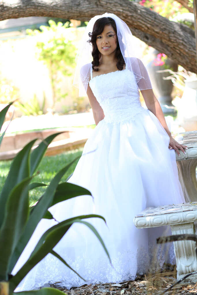 The Naughty Brunette Bride: Alliyah Sky's Hot Body Exposed and Rammed by Ryan Driller - Alliyah Sky, Ryan Driller