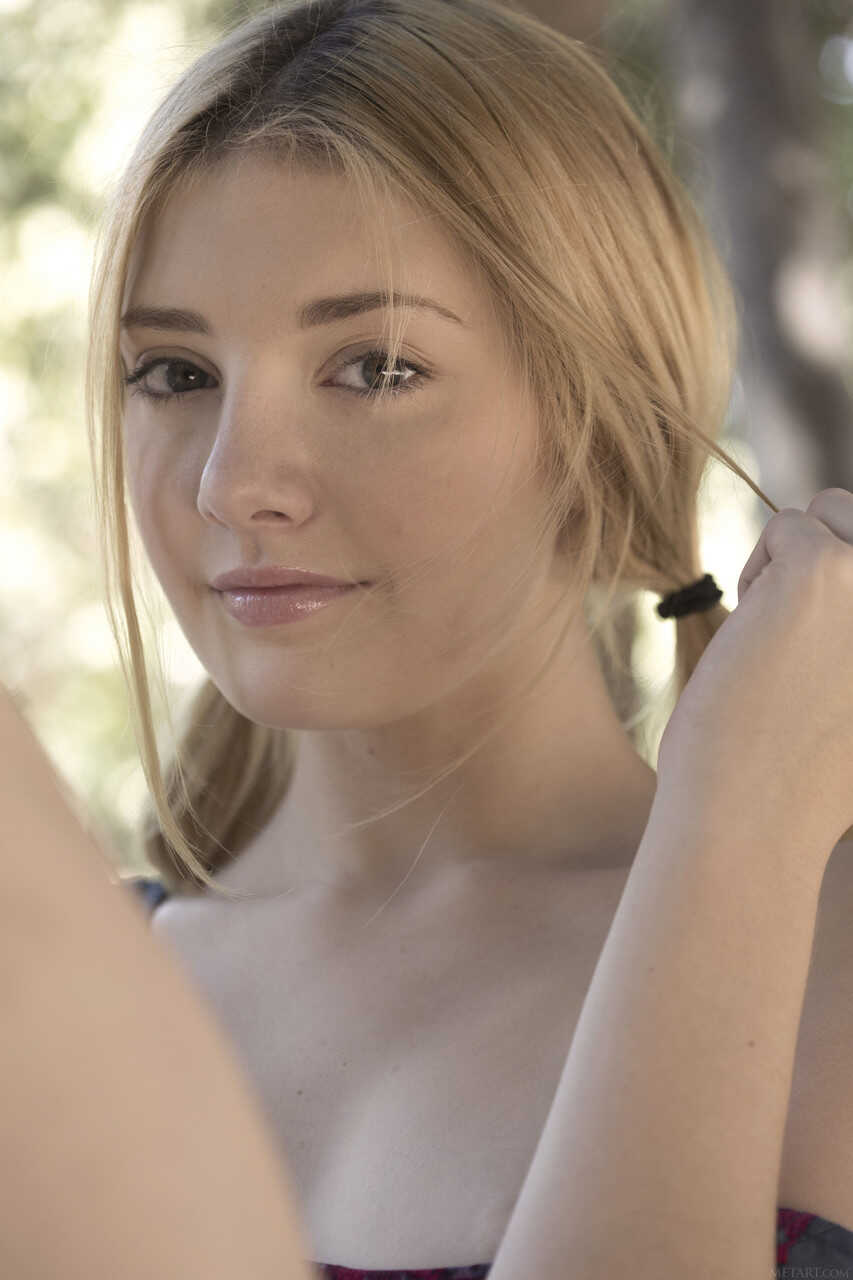Bald Lena Anderson's Outdoor Cute Cunt and Tiny Natural Tits Adventure - Lena Anderson