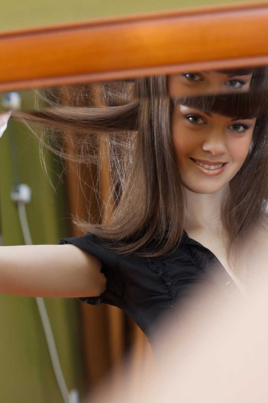 Candy Rose's Sweet Ass and Nice Tits in a Hot Garter Belt - Candy Rose