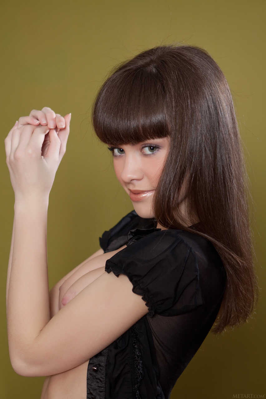 Candy Rose's Sweet Ass and Nice Tits in a Hot Garter Belt - Candy Rose