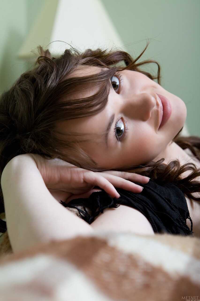Naughty Nastya E Exploring Her Sensuality with Her Voluptuous Breasts and Juicy Pink Pussy - Nastya E